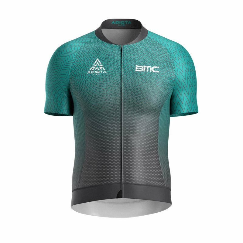 BMC Adicta Lab Collab Valent Short Sleeves Jersey Dark Grey / Turquoise