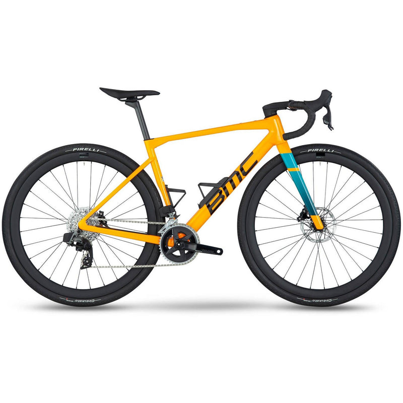 BMC Kaius 01 Three Rival AXS Wide Bike Orange / Black / Turquoise