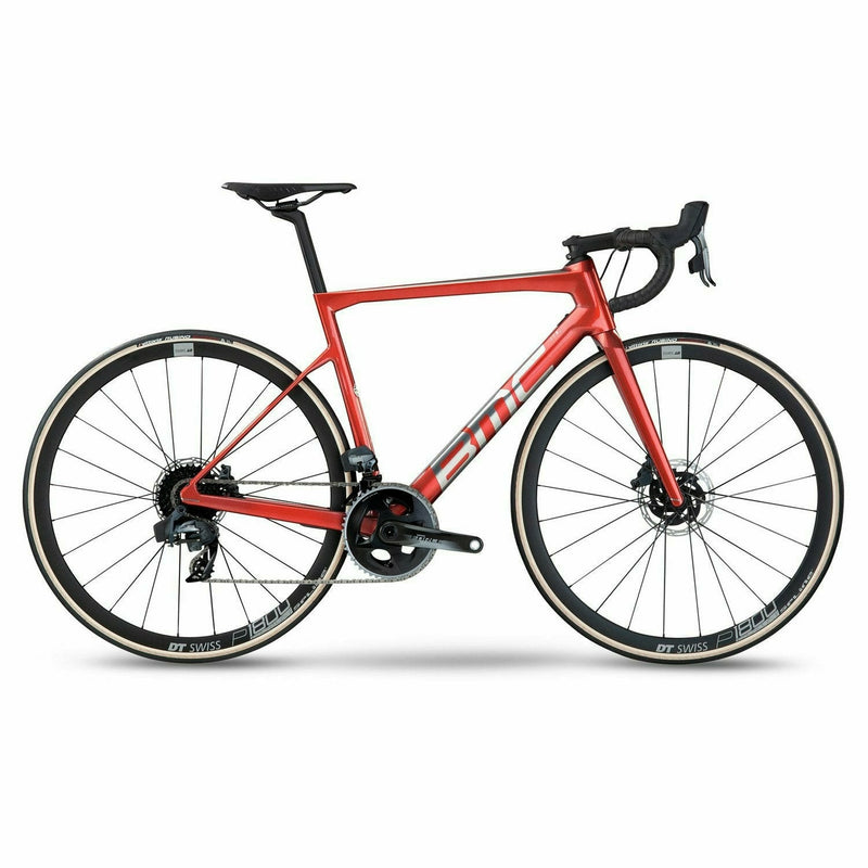 BMC 2022 Teammachine SLR Two Force AXS HRD Bike Prisma Red & Brushed Alloy