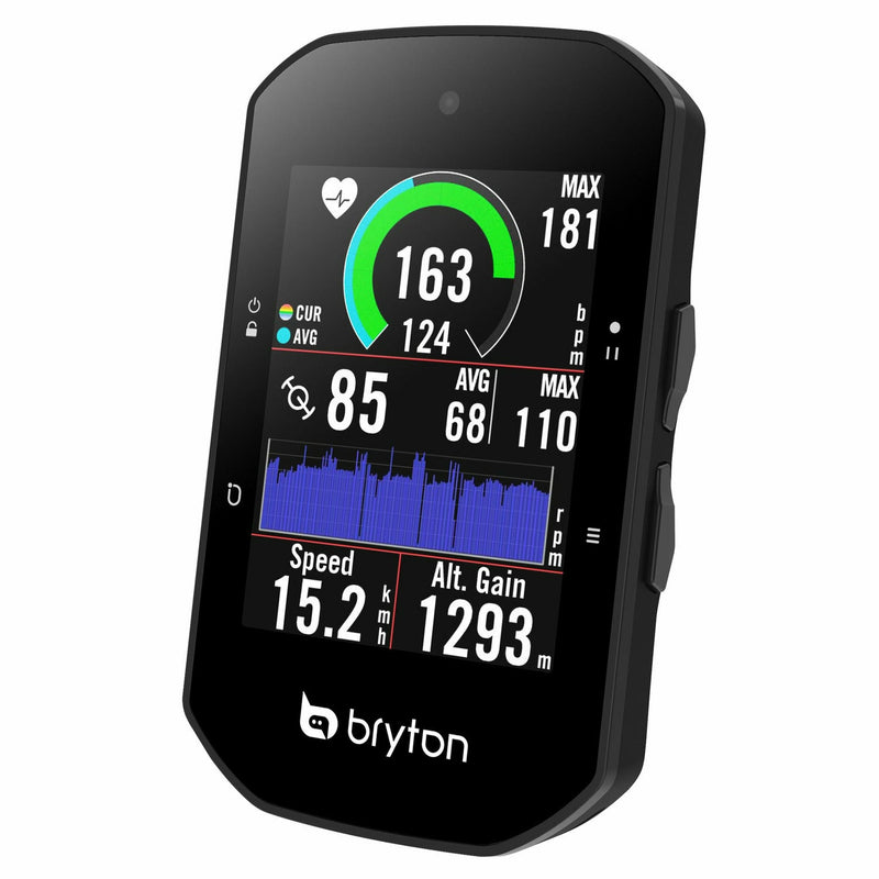 Bryton S500T GPS Cycle Computer Bundle With Speed / Cadence & Heart Rate