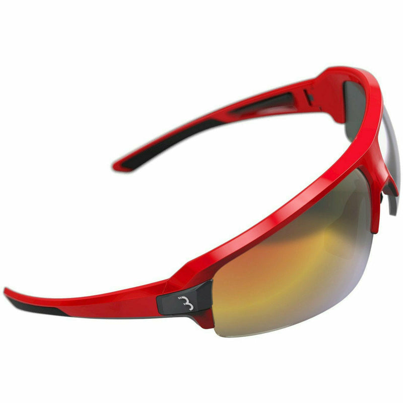 BBB BSG-62 Impulse Sport Glasses Gloss Red / Red Lenses