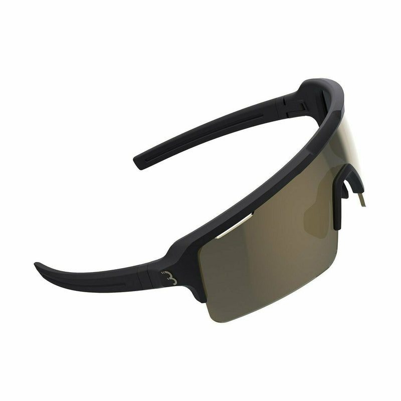 BBB BSG-65 Fuse Sport Glasses Matt Black / Gold MLC Lens