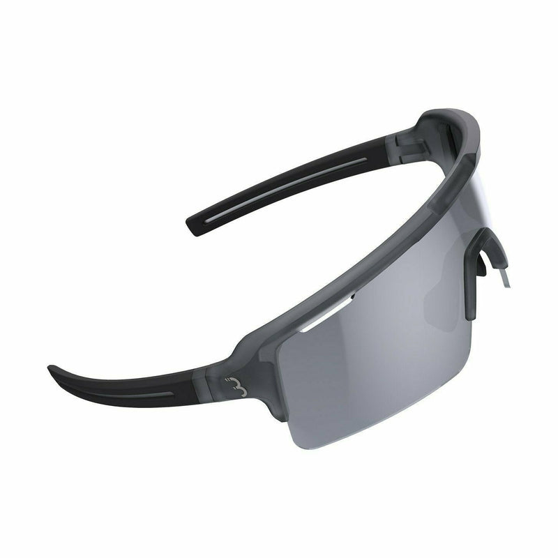BBB BSG-65 Fuse Sport Glasses Clear Grey / Silver MLC Lens