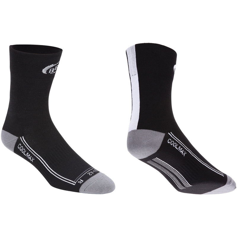 BBB BSO-03 Fold Feet Socks Black / White