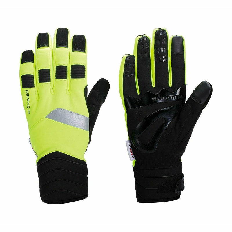 BBB BWG-29 V18 Water Shield Winter Gloves Neon Yellow