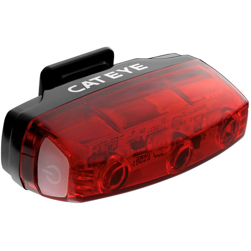 Cateye Rapid Micro USB Rechargeable Rear Light - 15 Lumen