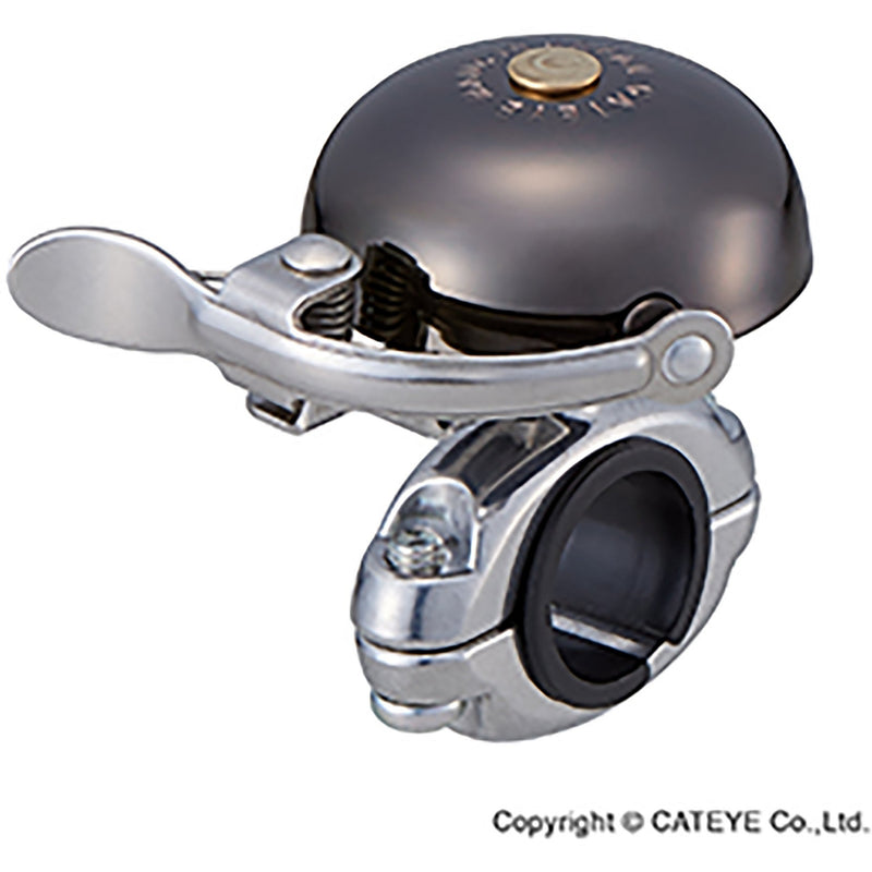 Cateye OH-2300B Hibiki Brass Bell Black