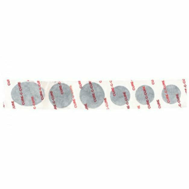 Weldtite Cure-C-Cure Feather Edge Patch Strips In Assorted Sizes - 50 Pieces