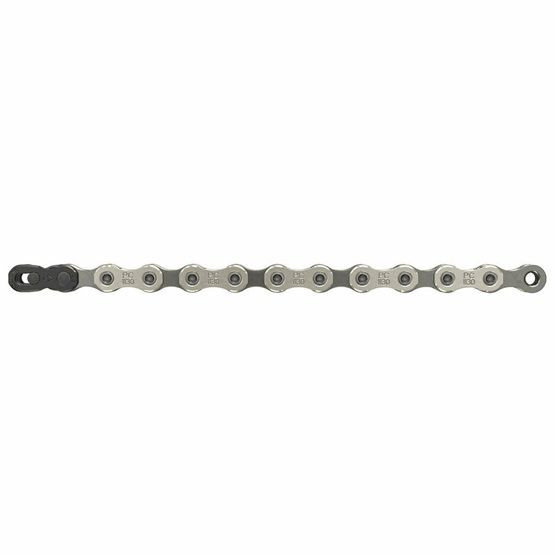 SRAM Chain PC1130 Solid Pin 120 Links Powerlock Silver - Pack Of 25