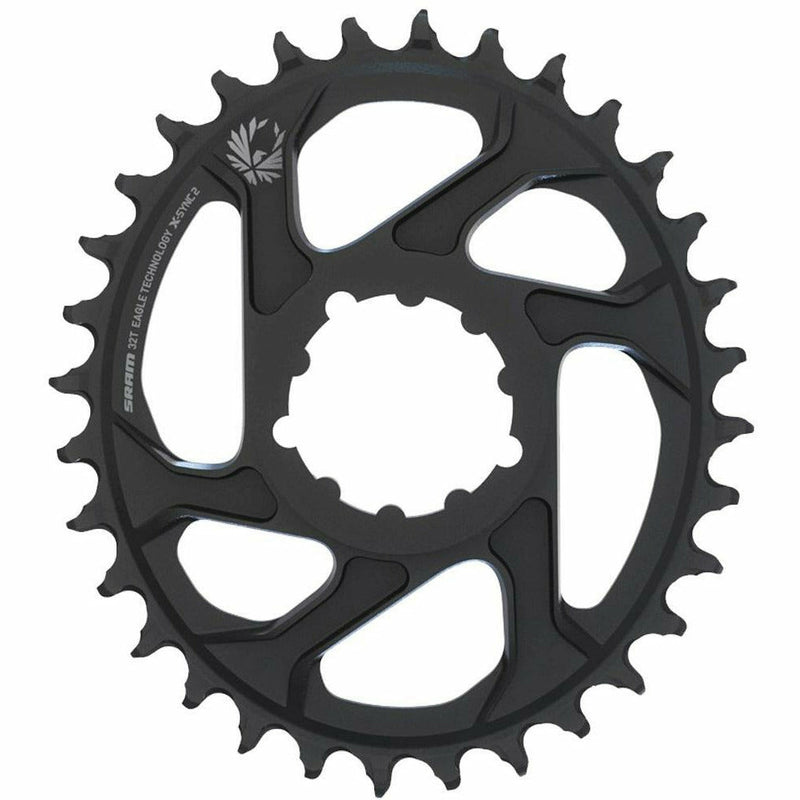 SRAM Chain Ring X-Sync 2 Ovel Direct Mount 3 MM Offset Boost ALU Eagle Black