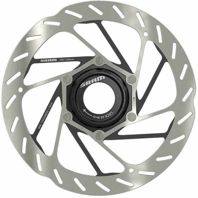 SRAM Rotor HS2 Center Lock Includes Lockring Rounded