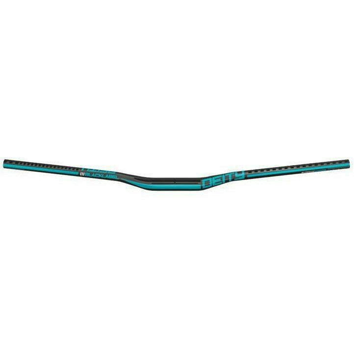 Deity Blacklabel Aluminium Handlebar 31.8 MM Bore 15 MM Rise Turquoise