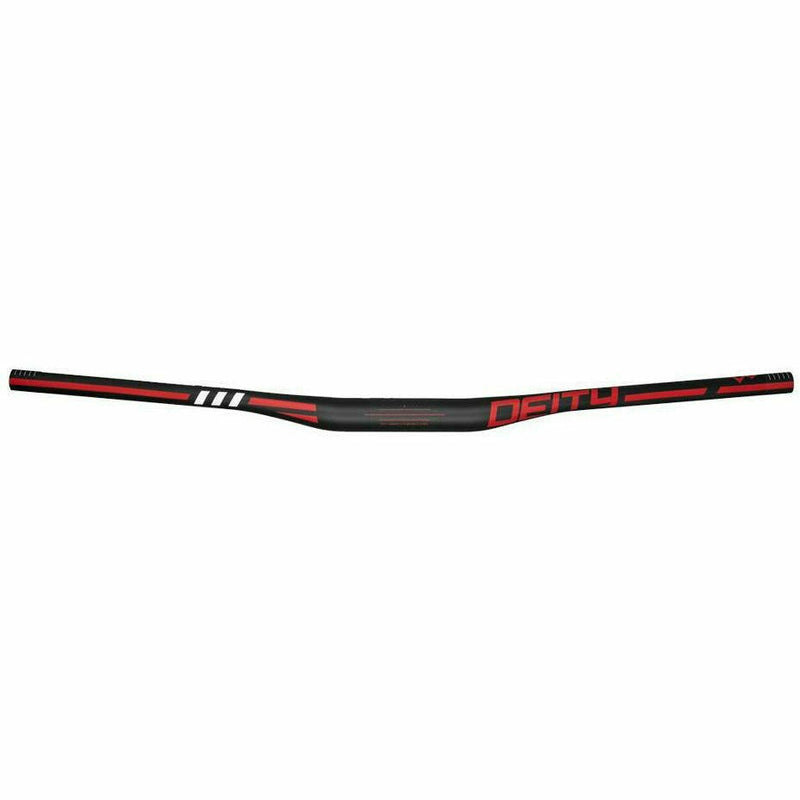 Deity Skywire Carbon Handlebar 35 MM Bore 15 MM Rise Red