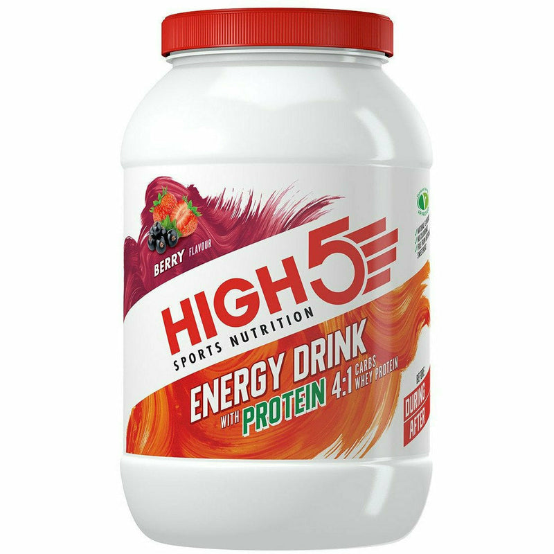 High5 Energy Drink Protein Tub Berry