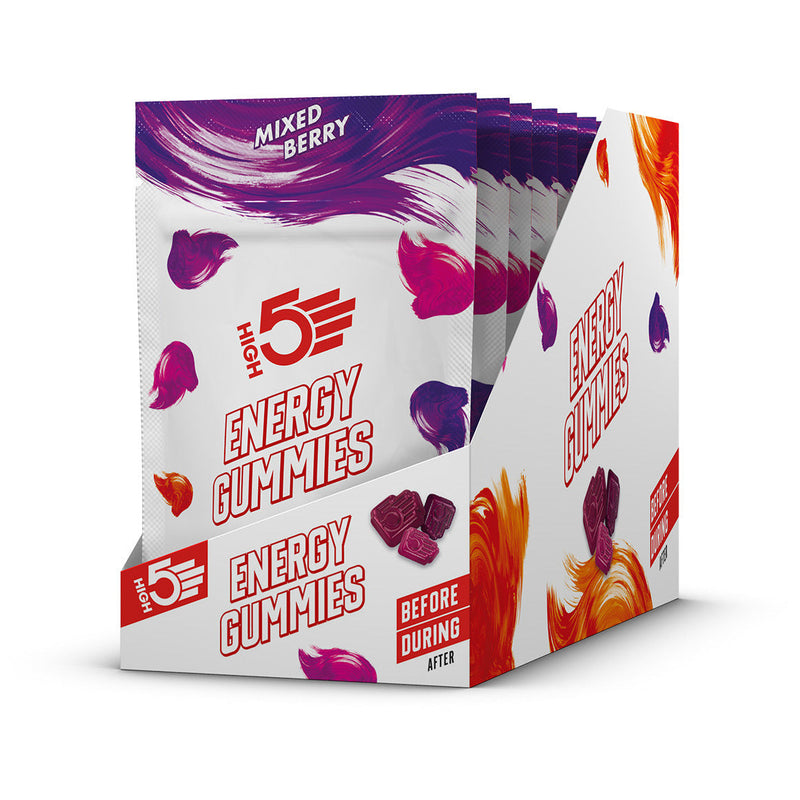 High5 Energy Gummies - Pack Of 10 Mixed Berry