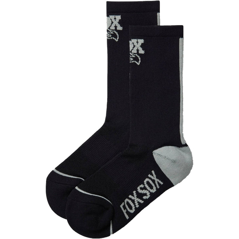 Fox Transfer Coolmax 7 Inch Socks Black
