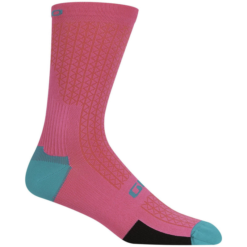 Giro HRC Team Cycling Socks Neon Pink
