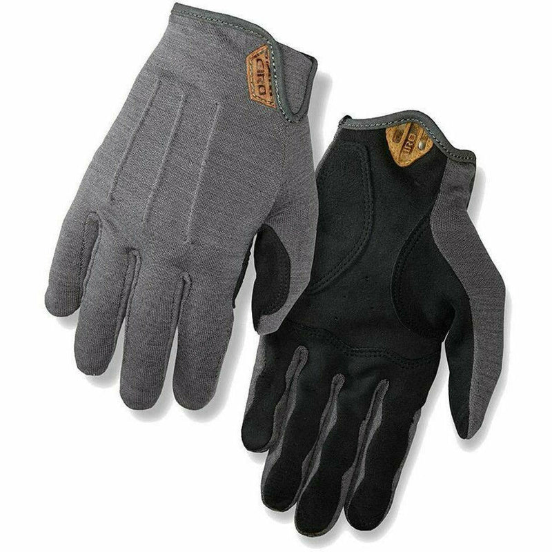 Giro D'Wool MTB / Gravel Cycling Gloves Titanium