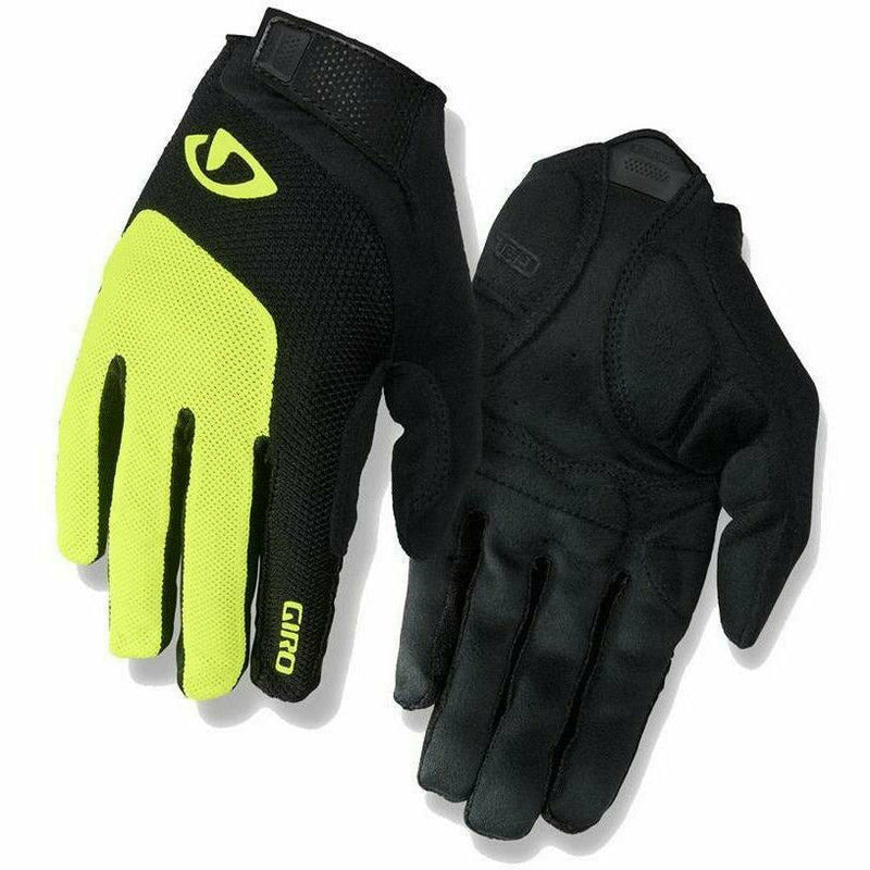 Giro Bravo Gel LF Road Cycling Gloves Highlight Yellow