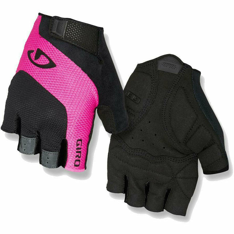 Giro Tessa Gel Ladies Road Cycling Gloves Black / Pink