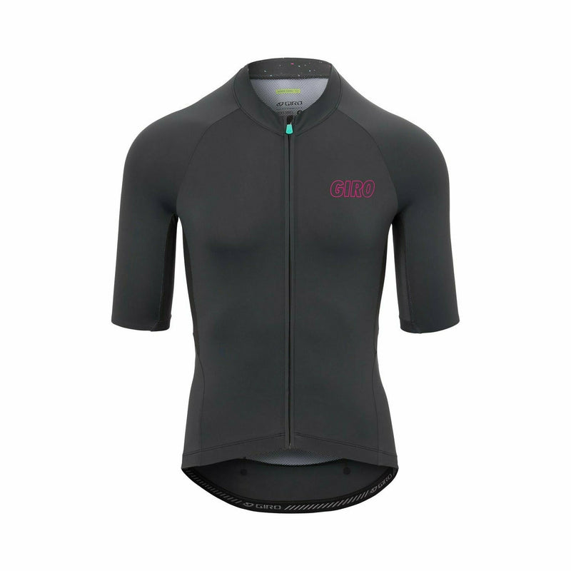 Giro Men'S Chrono Elite Short Sleeve Jersey Charcoal Mica