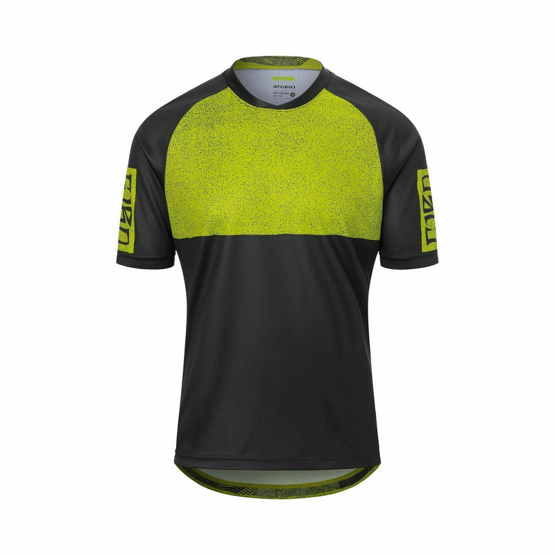 Giro Roust Short Sleeve MTB Jersey Anodised Lime Breakd