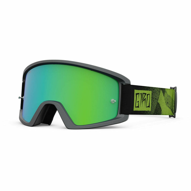 Giro Tazz MTB Goggles Black / Anodized Lime – Loden Green / Clear