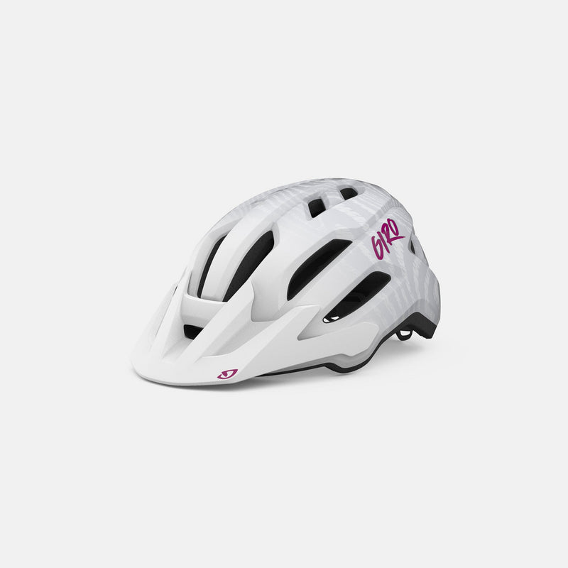 Giro Fixture II Youth Helmet Matt White / Pink Ripple