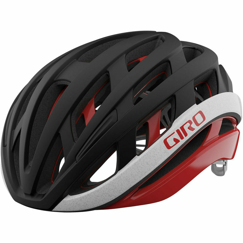 Giro Helios Spherical Road Helmet Matt Black / Red