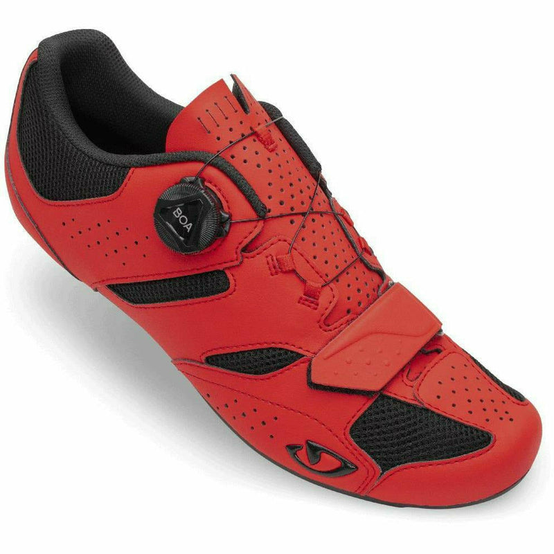 Giro Savix II Road Cycling Shoes Bright Red
