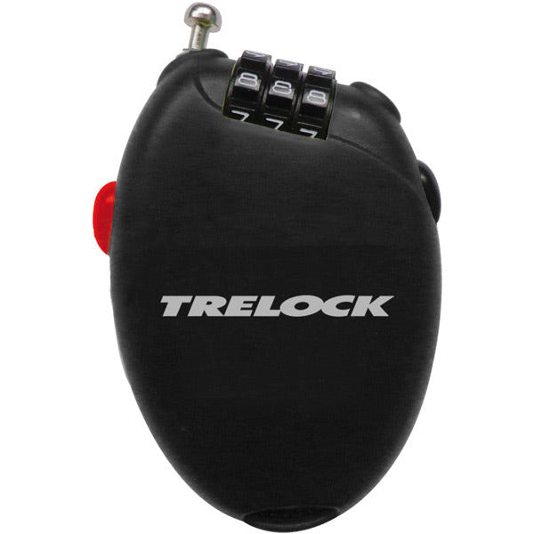 Trelock Retractable Pocket Lock Black