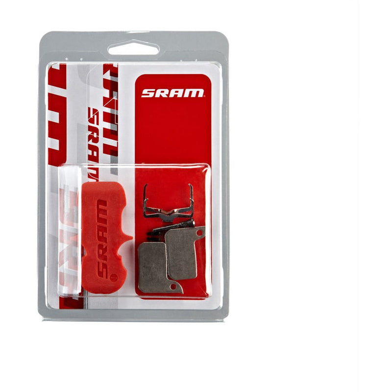 SRAM Disc Brake Pads Organic / Aluminum Quiet / Light Monoblock - Level Ultimate