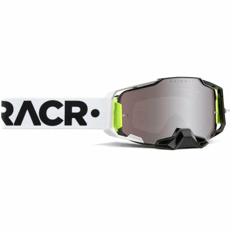 100% Armega Goggle RACR - HiPER Silver Mirror Lens RACR