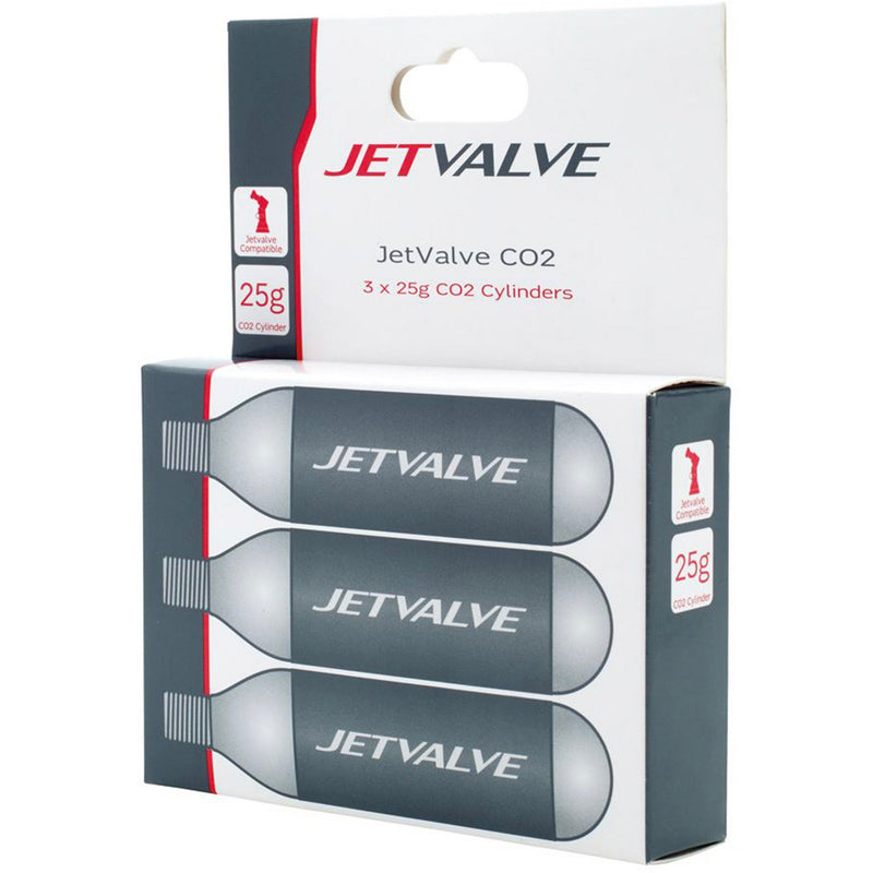 Wedtite Jetvalve CO2 Cylinders X3