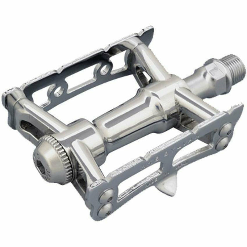 MKS Sylvan Track Next Classic Racing Pedal Silver For Track Riders
