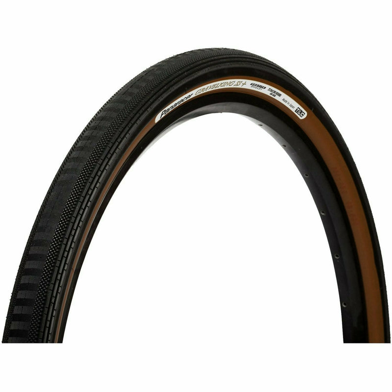 Panaracer Gravelking Semi Slick Plus TLC Folding Tyre Black / Brown