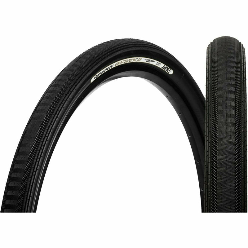Panaracer Gravelking Semi Slick TLC Folding Tyre Black / Black