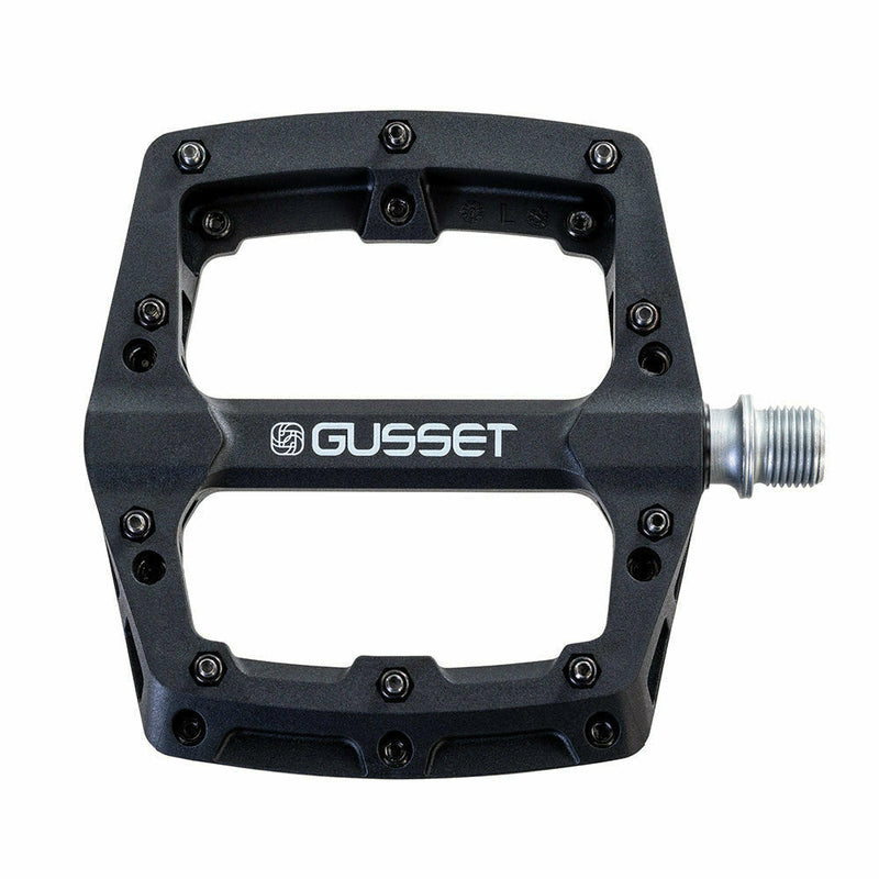 Gusset Components Slim Jim Nylon Pedals Black