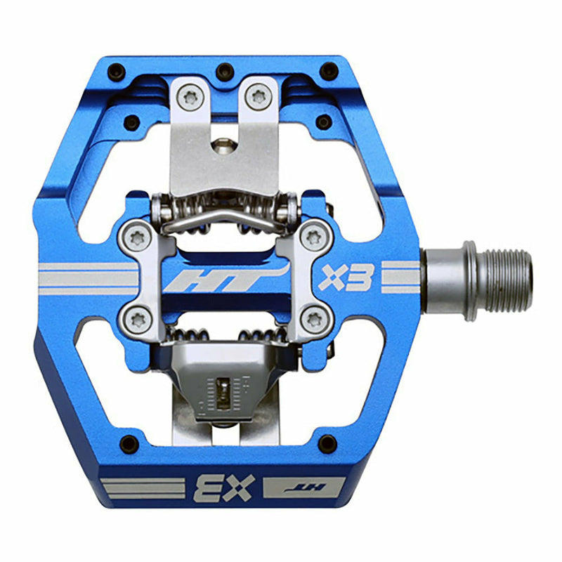 HT Components X3 Pedals Blue