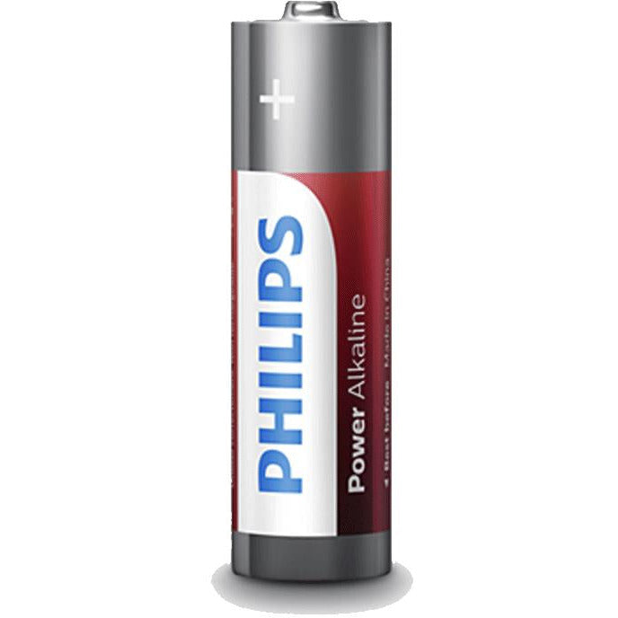 Philips Power Alkaline Battery LR6 AA Cell X4