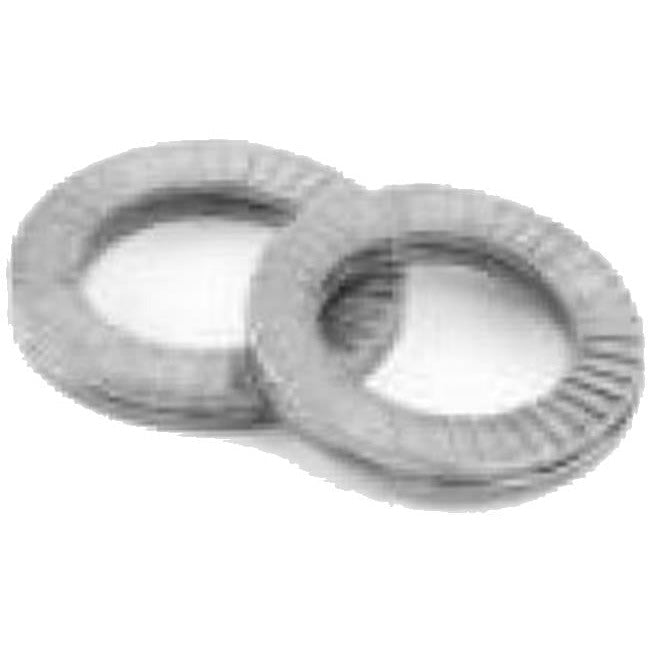 Pitlock Stainless Steel Level Washer Pair - 1 Pack With Two Pairs