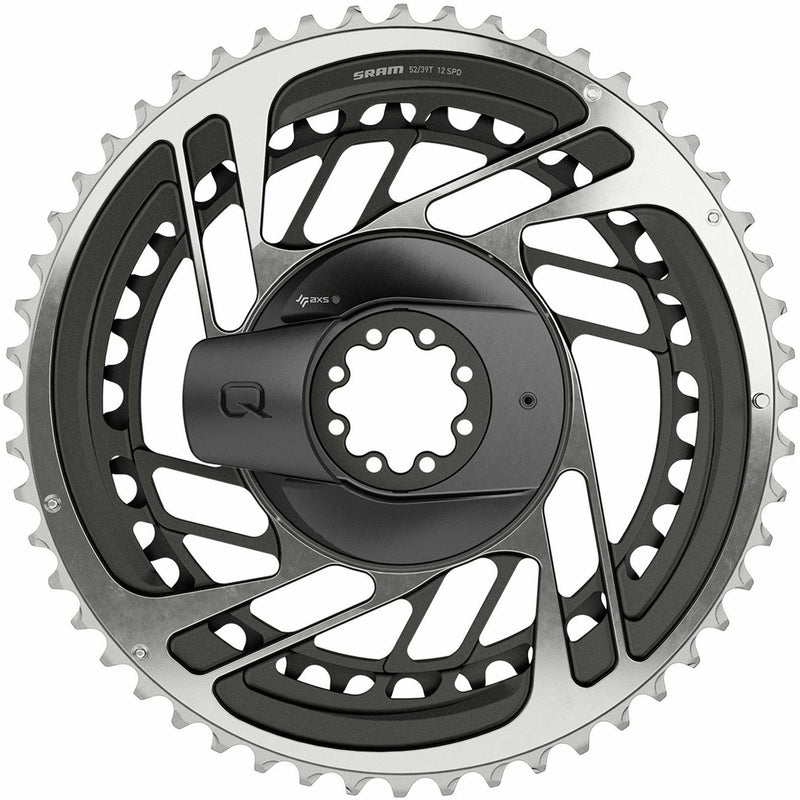 Quarq Power Meter Kit Direct Mount Red AXS D1 Includes Power Meter Integrated Chainrings Red AXS 2-Position Front Derailleur Grey