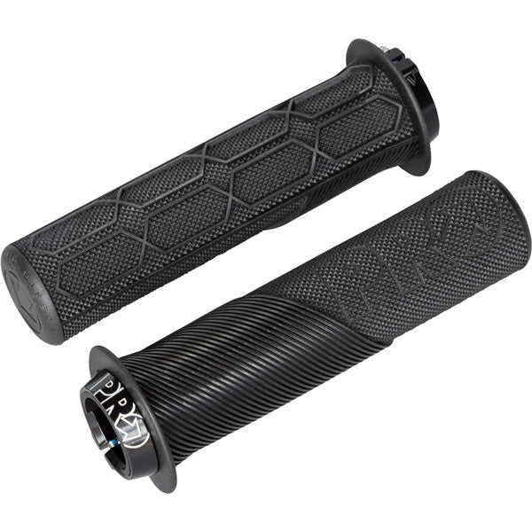 PRO Trail Lock On Grips With Flange Black