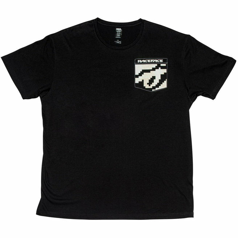 Race Face 8 Bit Pocket Short Sleeves T-Shirt Black