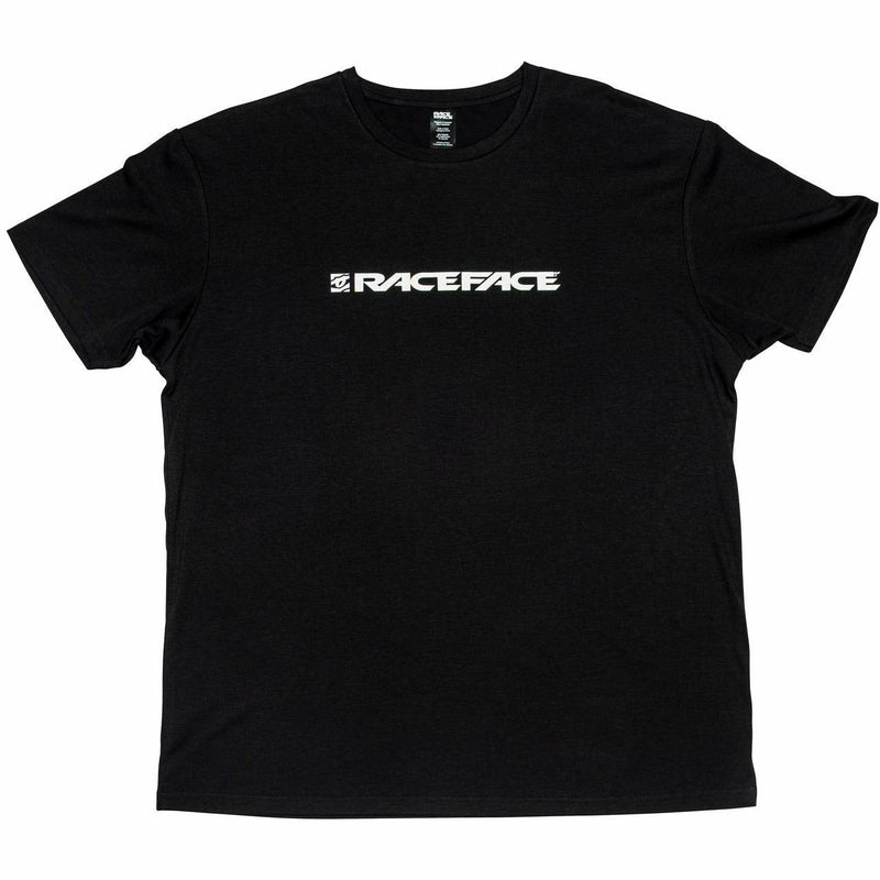 Race Face Classic Logo Short Sleeves Ladies T-Shirt Black