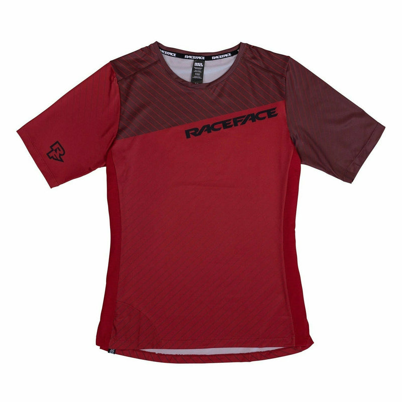 Race Face Indy Short Sleeves Jersey Dark Red