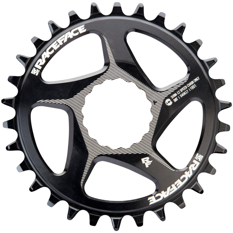 Race Face Direct Mount 12 Speed Chainring Wide Off-Set Black