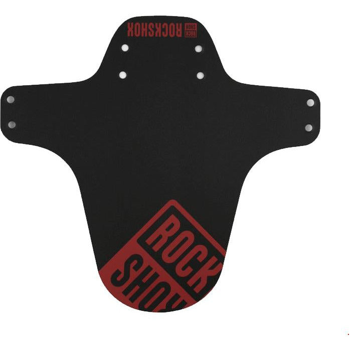 RockShox MTB Fender Black With Boxxer Red Print - Boxxer / Lyrik Ultimate Red