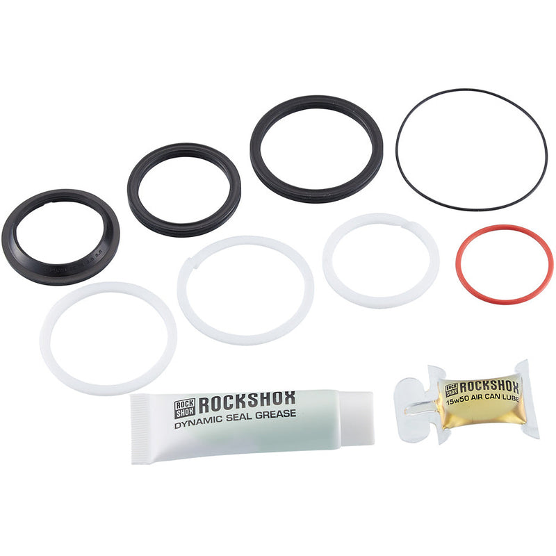 RockShox 50 Hour Service Kit Includes Air Can Seals, Piston Seal, Glide Rings, Grease / Oil Deluxe C1+ / Super Deluxe C1+ / Super Deluxe Flight Atttendant C1+