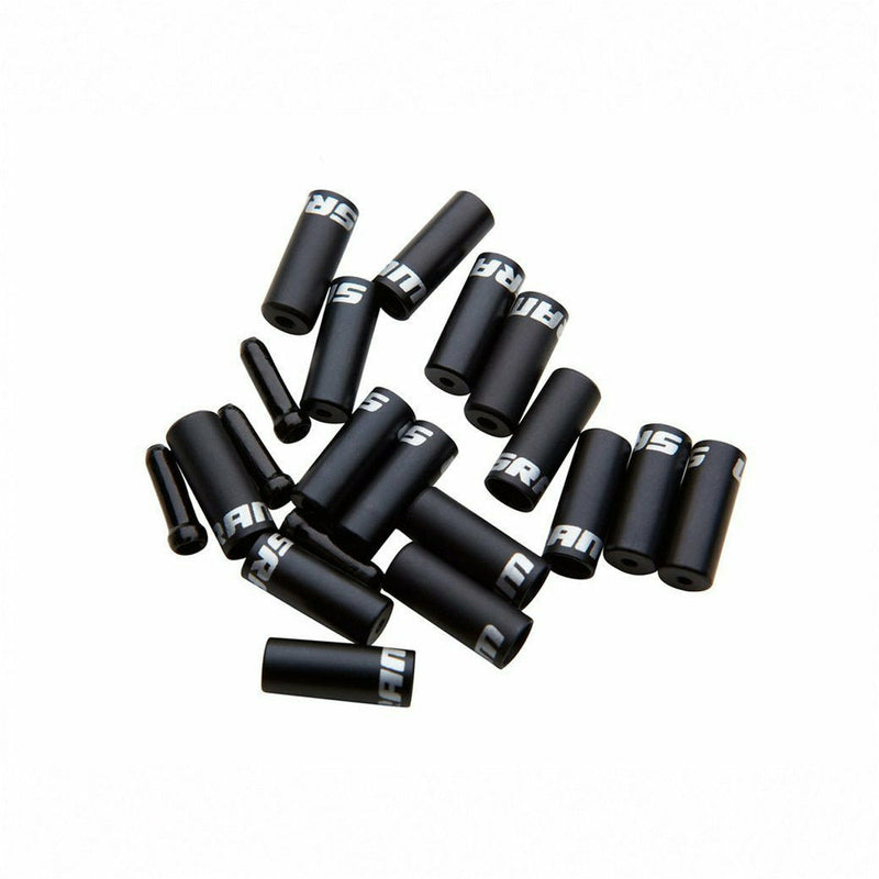 SRAM Derailleur Cable Ferrules - 4 MM Open Black Aluminium - 100 Pieces